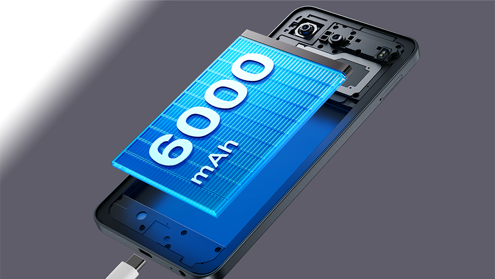 Infinix hot 60i - bateria o pojemności 6000 mAh